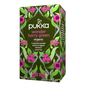 תה ירוק תותי בר | Pukka